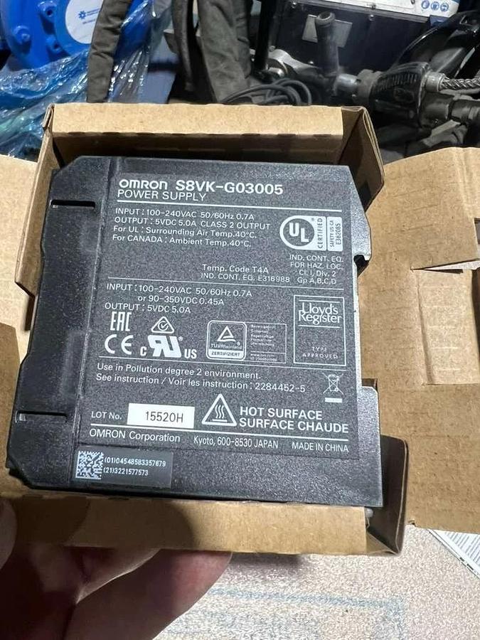 OMRON Power Supply S8VK-G03005 S8VKG03005 NEW OPEN BOX STK L816CC