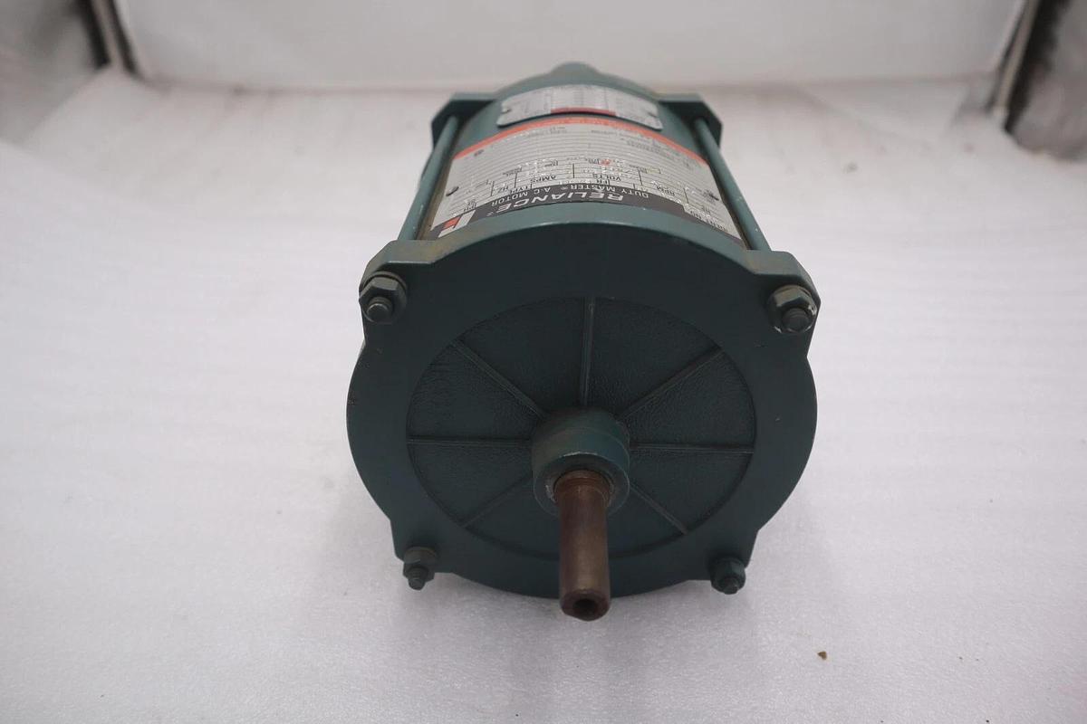 Used RELIANCE ELECTRIC P48H2302N-YP DUTY MASTER AC MOTOR 1/4 HP STOCK #M-35
