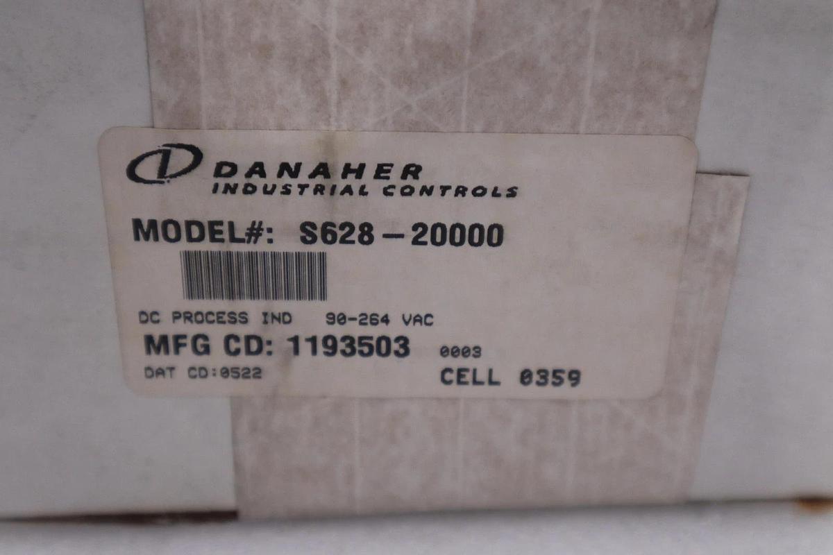 Used NEW SEALED DANAHER S628-20000 PRESS INDICATOR MODULE 50/60HZ STOCK GF-789