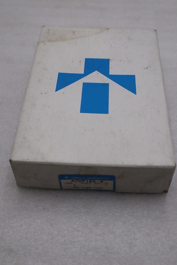 BOX OF 5 - Amp Trap Ferraz Shawmut A70P125-4 Semiconductor Fuse - STOCK GF839
