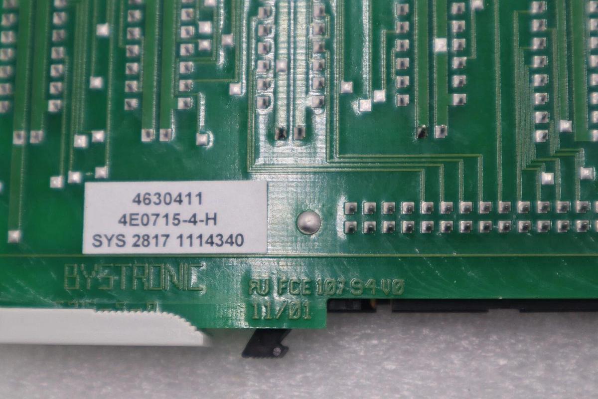 Used BYSTRONIC E715-5-R CIRCUIT BOARD STOCK 5052