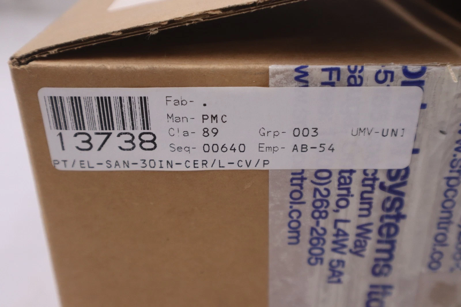 Used PMC PTEL-CER/CV/P 24VDC 4-20 mA PRESSURE TRANSMITTER - STOCK GF1042