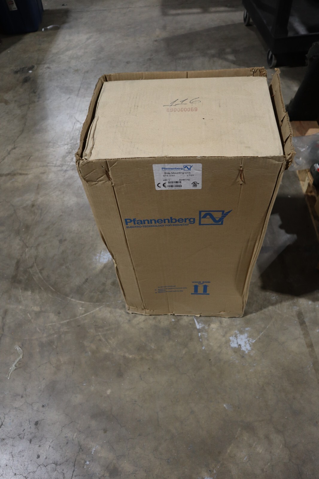 NEW Pfannenberg DTS 3141 460V LTGY Side Mounting Cooling Unit STOCK S-678