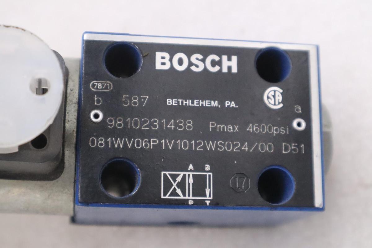 Used BOSH 081WV06P1V1012WS024 STOCK #L-432A