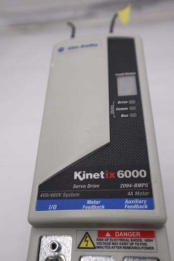 Used ALLEN BRADLEY 2094-BMP5 ALLEN BRADLEY KINETIX 6000 AXIS MODULE STOCK 5048