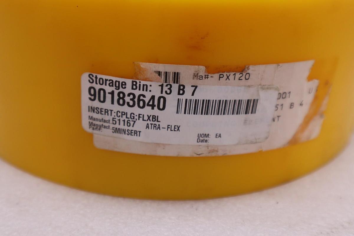 Used ATRA-FLEX M5 Insert Yellow High-Temp Coupling - STOCK GF1319