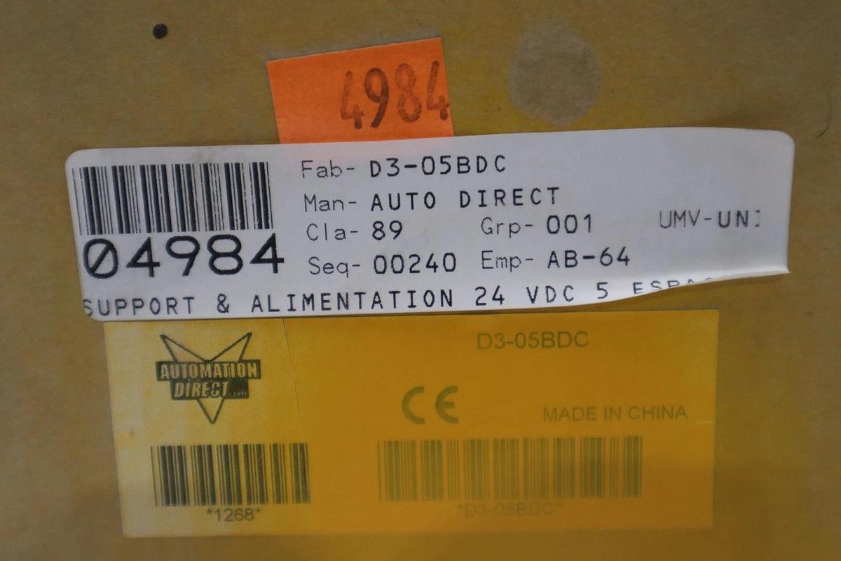 Used Direct Logic DL305 / D3-05BDC NEW PLC DIRECT UNIT IN BOX STOCK SGF-146