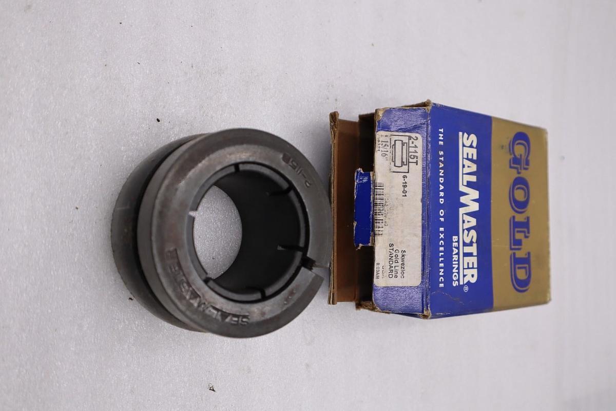 Used NEW OPEN BOX SealMaster 2-115T   Ball Insert Bearing STOCK 1687CC