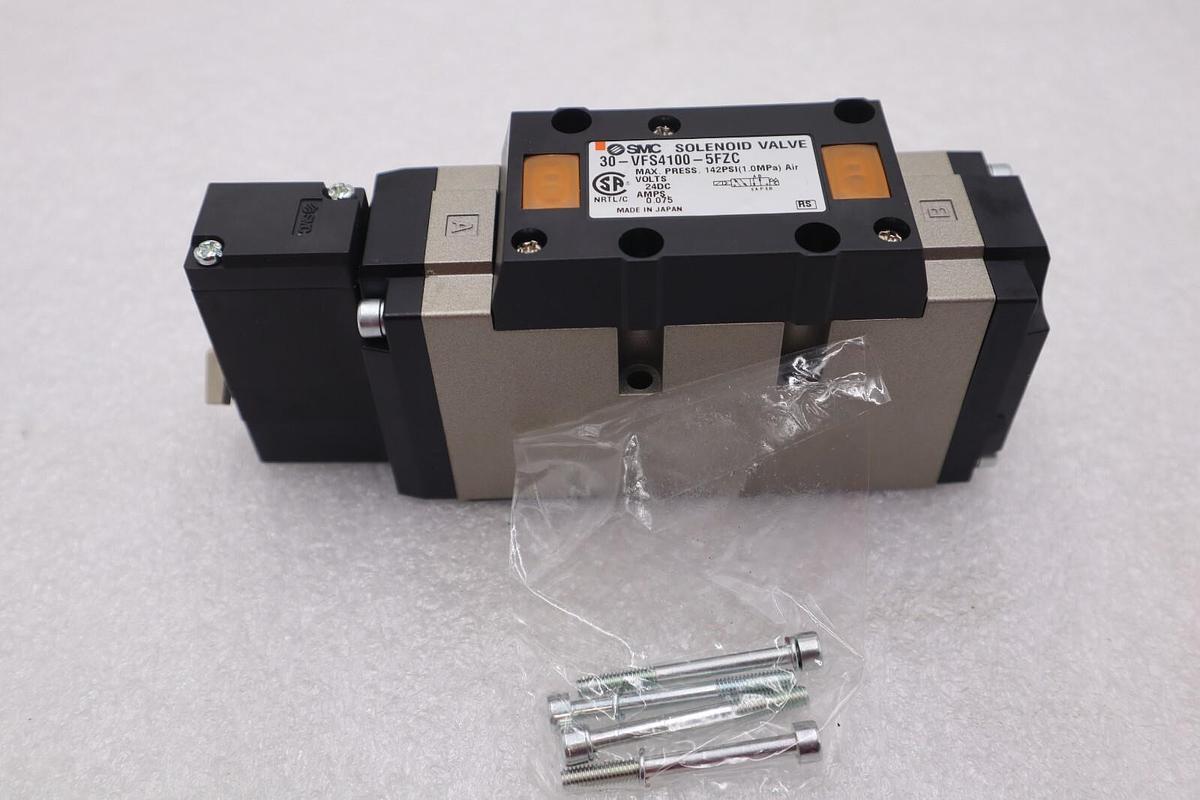 Used SMC 30-VFS4100-5FZC / 30VFS41005FZC NEW OPEN BOX 19 AVAILABLE STOCK 1767-A