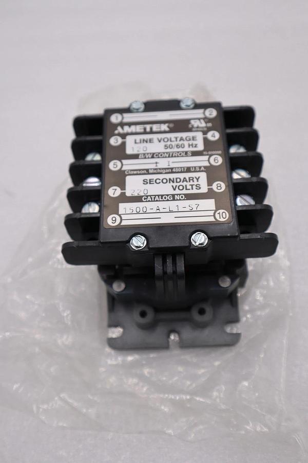 Ametek B/W CONTROLS 1500-A-L1-S7 LIQUID LEVEL CONTROL STOCK H895A