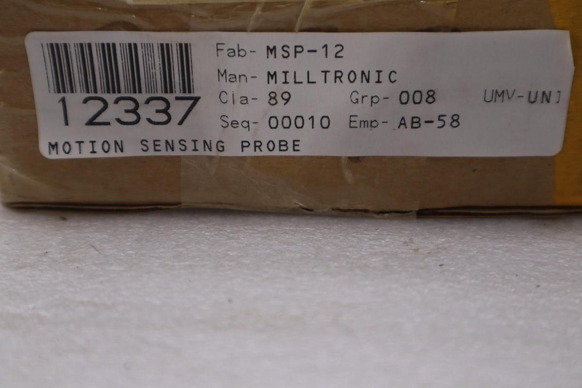 Used NEW OPEN BOX SIEMENS MSP-12 MOTION SENSOR PROBE STK SGF130