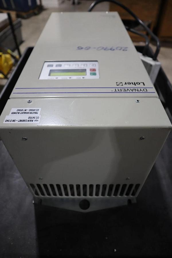 Used Flender Loher Dynavert 2T6A-03400-007 Variable Frequency Drive STOCK H761