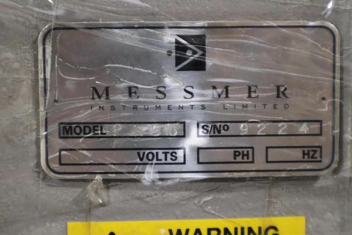 Used Parker Print - Surf Messmer PS 90/ PS90 Buchel Smoothness Paper Tester  #S-590