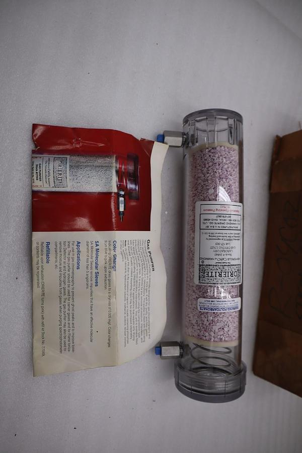Used Drierite L68-NP-303 Laboratory Gas Drying Unit, 1/8 in NPT (AS PICTURES) #H986