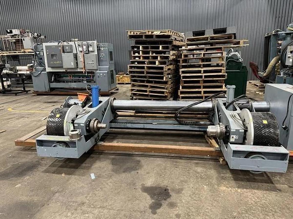 Used 72" DUSENBERY 613 COUNTER ROLL SLITTER REWINDER