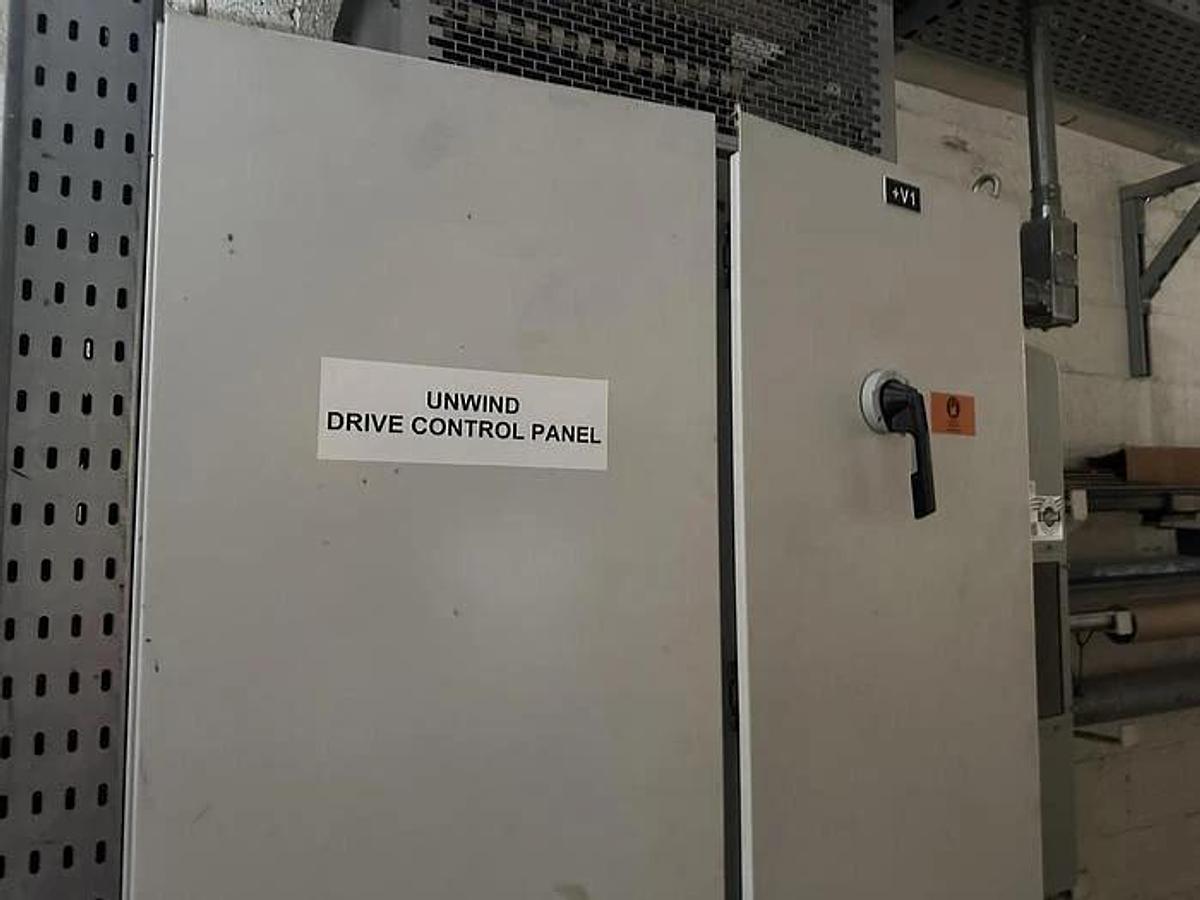 Used 65" EGAN TURRET UNWIND 50" DIAMETERS WITH FULL SPEED SPLICER