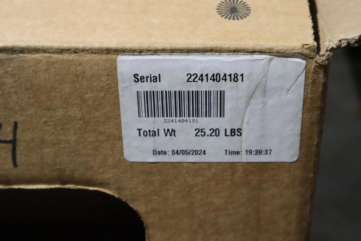 Used ABB ACS580-01-017A-6+L512 AC DRIVE 3~525-600V IN 15HP 17A TYPE 1 - STOCK GF36