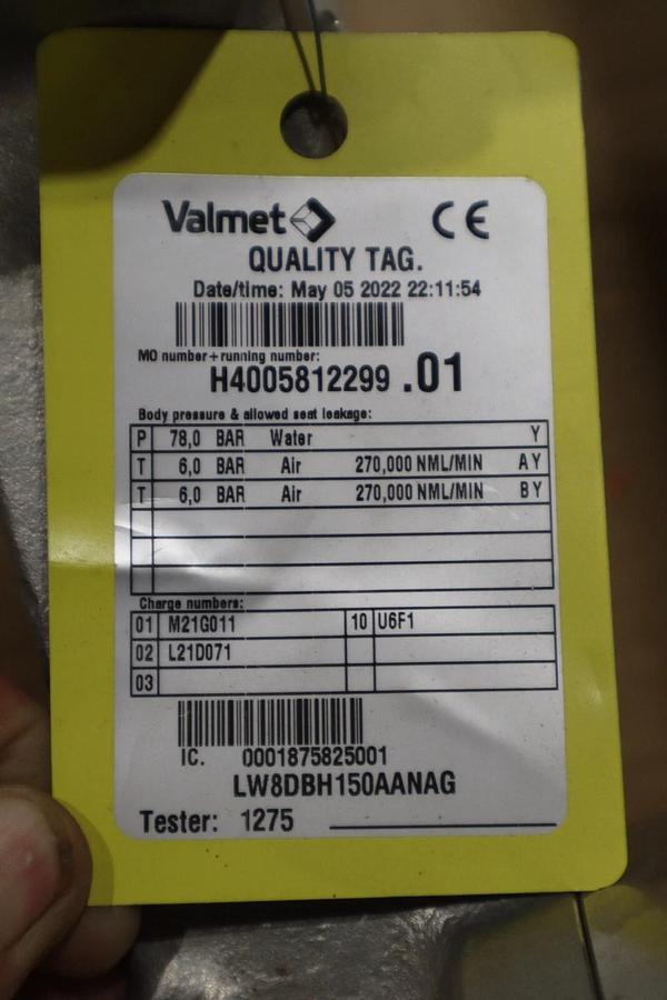 Used NELES METSO VALMET AWC VALVE NEW OR REBUILT UNIT