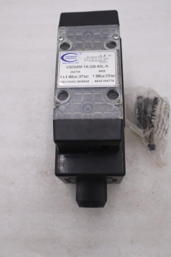 Used CONTINENTAL HYDRAULICS VSD05M-IA-GB-60L-A STOCK #B-3056