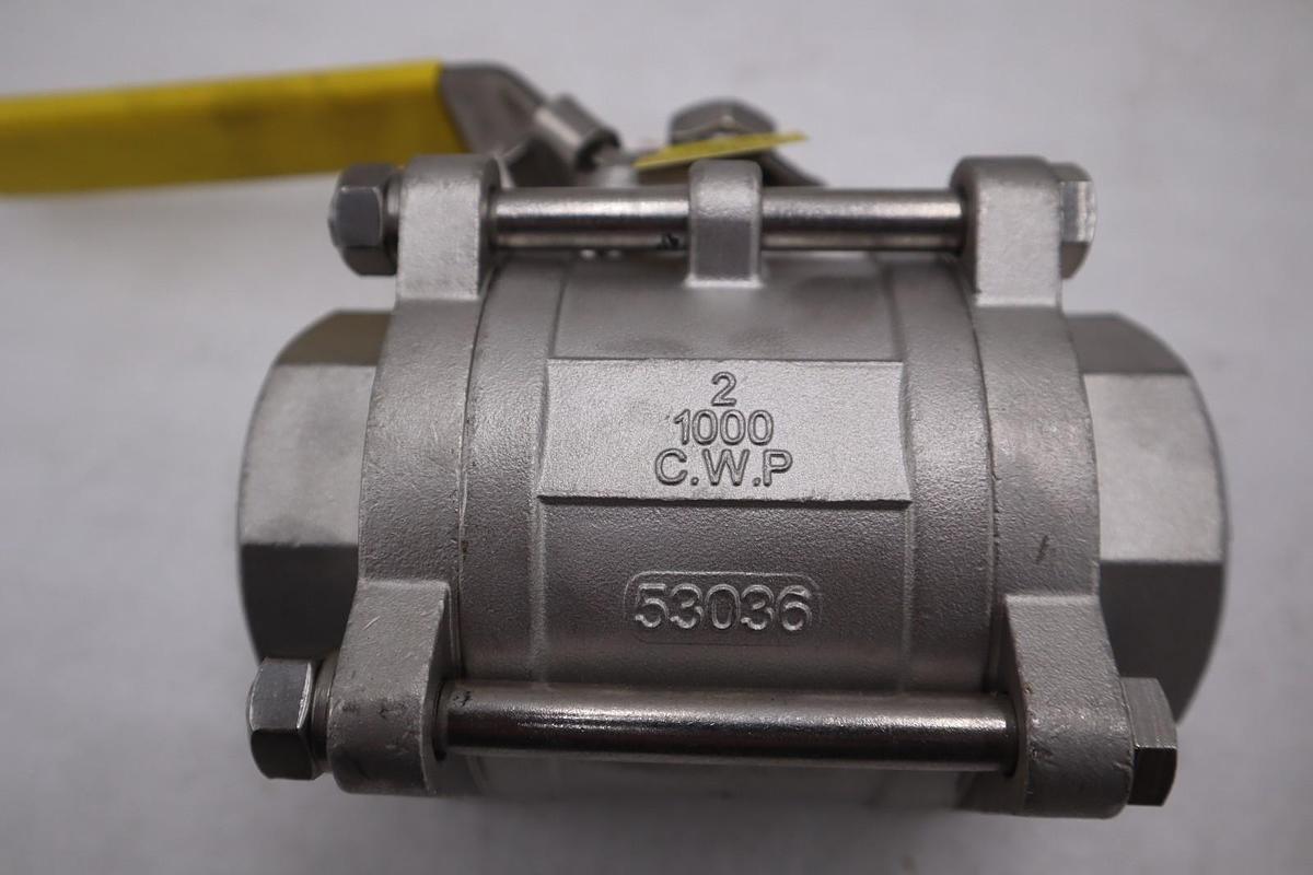 Sharpe 53036 Series 208 Ball Valve CF8M 1000 C.W.P - STOCK GF537
