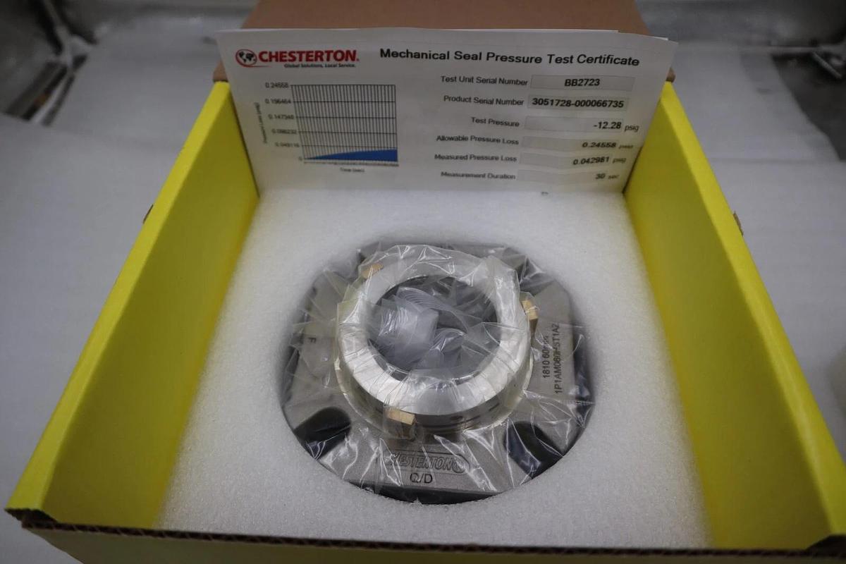 NEW Chesterton 1810 60MM SA TC/SSC S FEPM Single Cartridge Seal STOCK 2952B