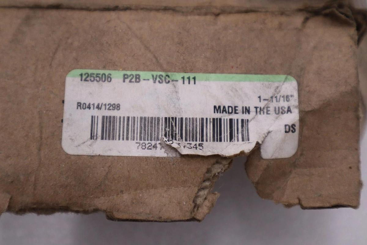 Used NEW DODGE 125506/ PSB-VSC-111 Ball Bearing Pillow Block STOCK H1022A