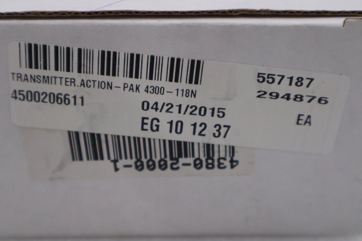 NEW IN BOX Action Pak 4300-118N TRANSMITTER STOCK G269A