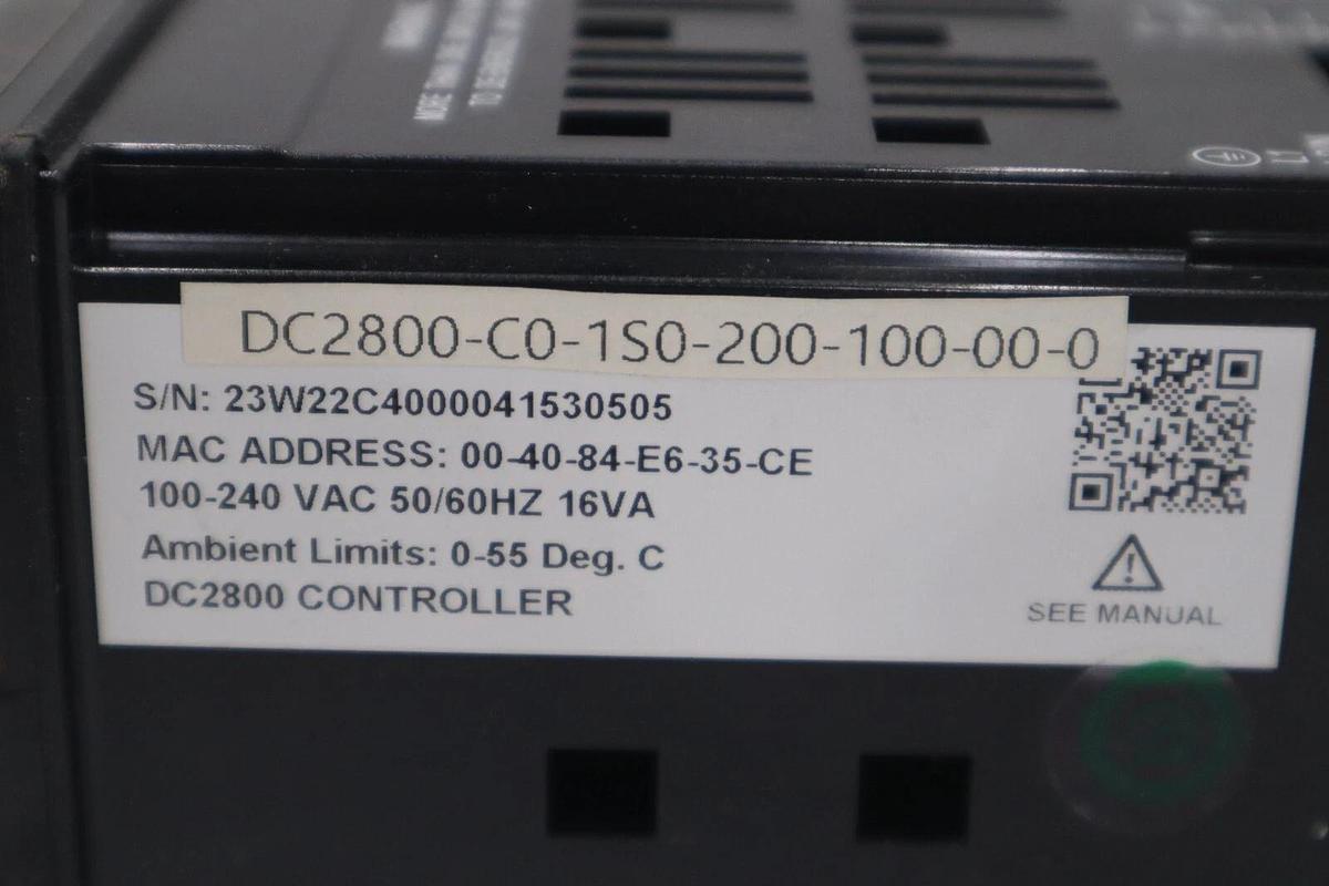 HONEYWELL DC2800C01S02001000 / DC2800-C0-1S0-200-100-00-0 DIGITAL CONTROLLER NEW
