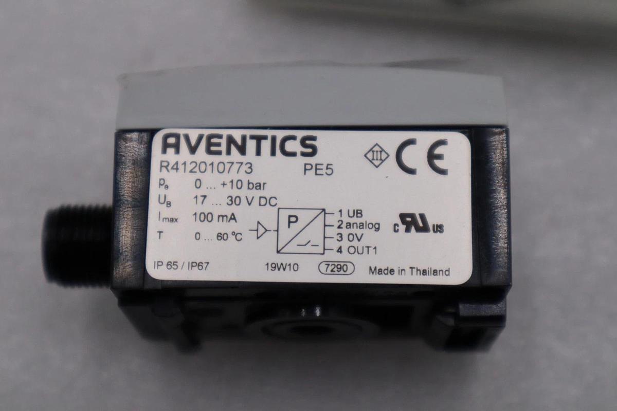 NEW OPEN BOX Aventics R412010773 Pneumatic Valve STOCK H978A