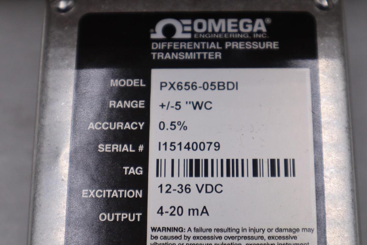 OMEGA ENGINEERING PX656-05BDI / PX65605BDI (BRAND NEW) STOCK G310A