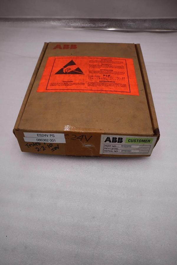 NEW OPEN BOX ABB EC24V 086362-001 POWER PANEL BOARD STK GF202