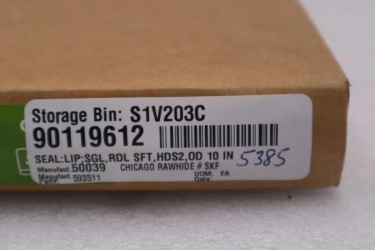 Used SKF Radial Shaft Seal 593511 / 816-1000-48 HDS2 R NEW STOCK 1458B