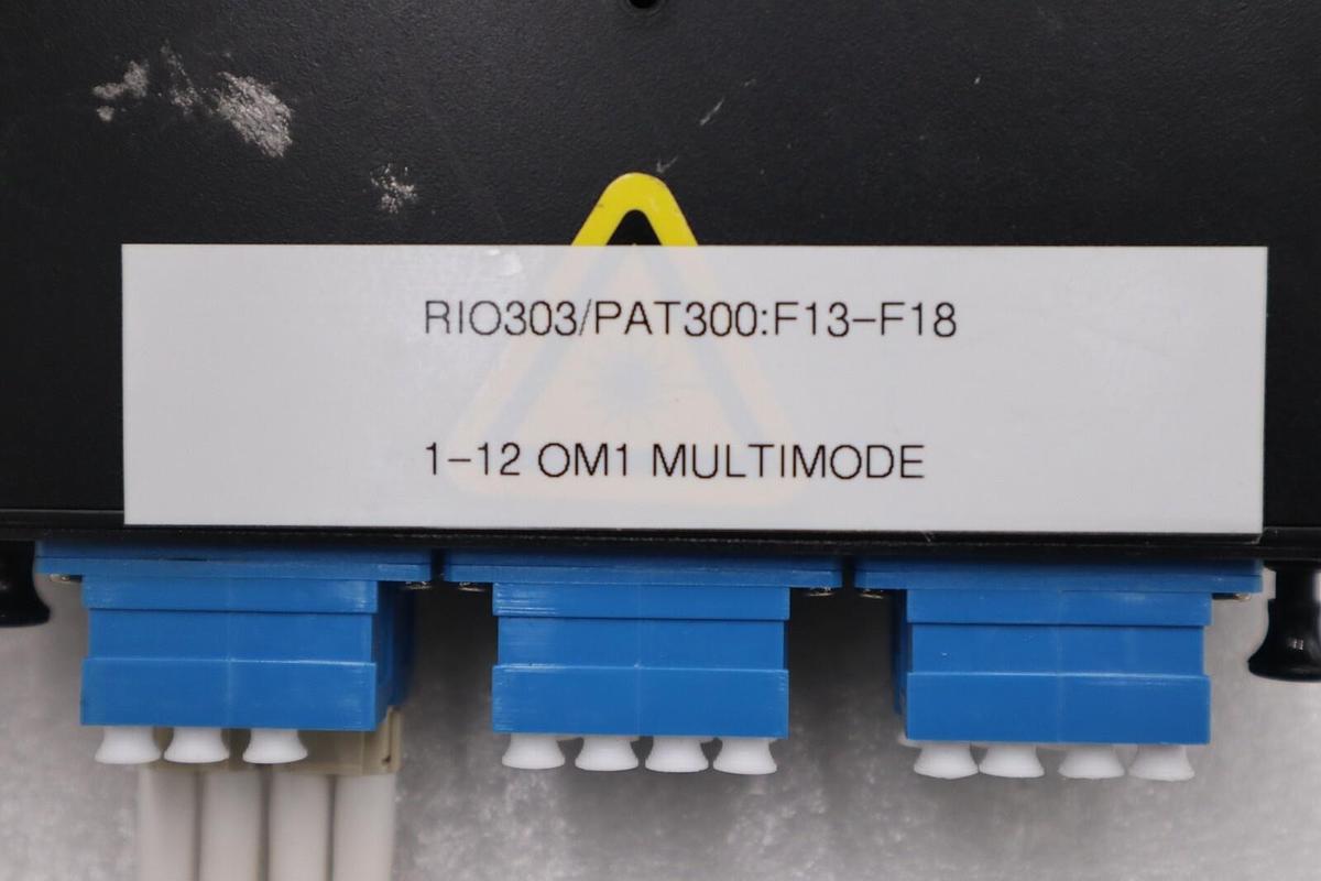 Used Black Box JPM398A JPM39 Series DIN Rail Mini Fiber Enclosure STOCK K-1120-A