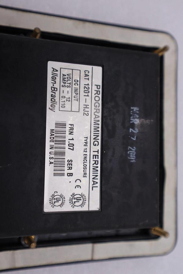 Used Allen-Bradley 1201-HJ2 Programming Terminal AB STOCK H1217A
