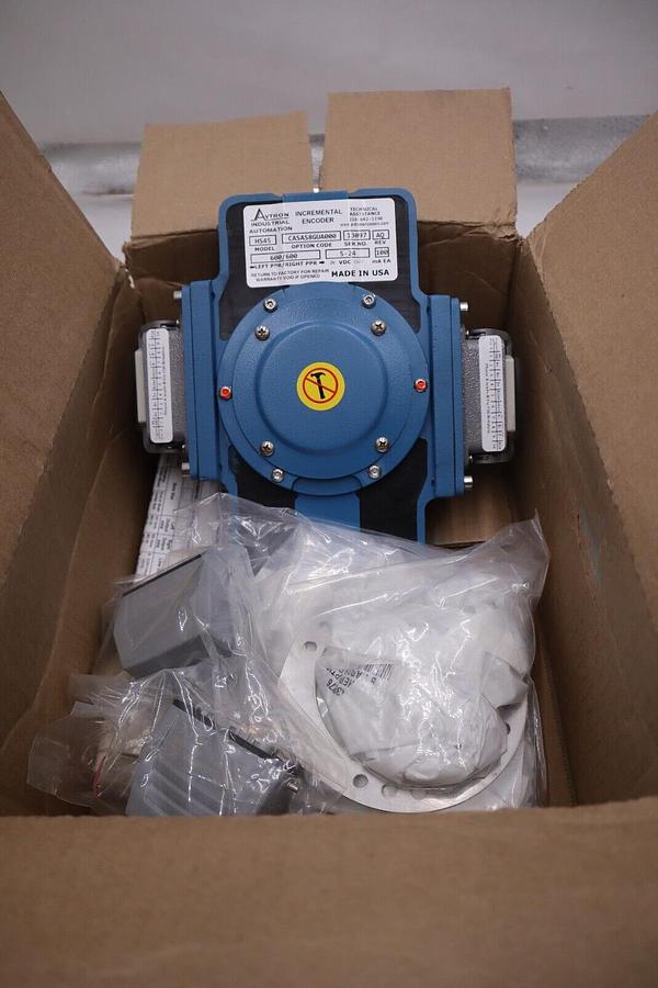 NEW Avtron Incremental Magnetic Encoder HS45 Part CASAS8GUA000 SER 13097 #5570