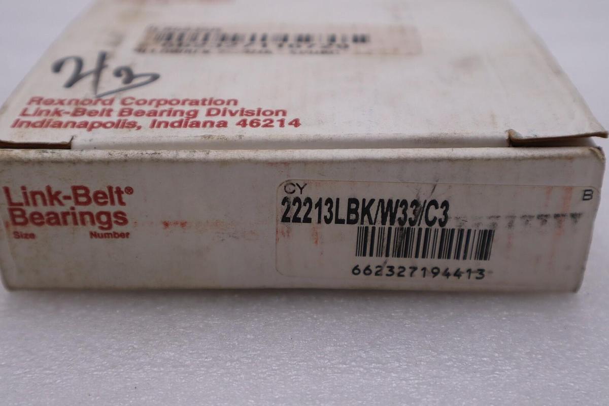 NEW TIMKEN 22213LBKW33C3/ 22213LBK/W33/C3 BEARING 110 MM STOCK H502A
