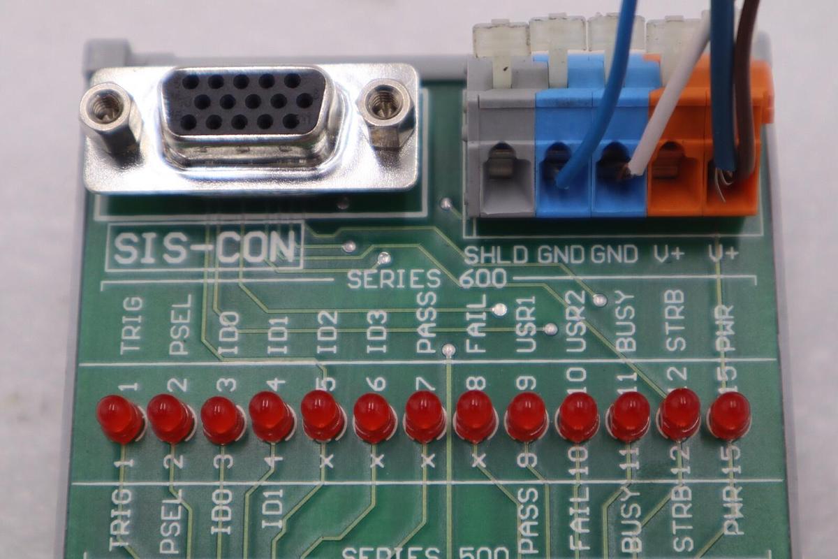 Used Wago SIS-CON 500 600 Series Breakout Module STOCK B-1364