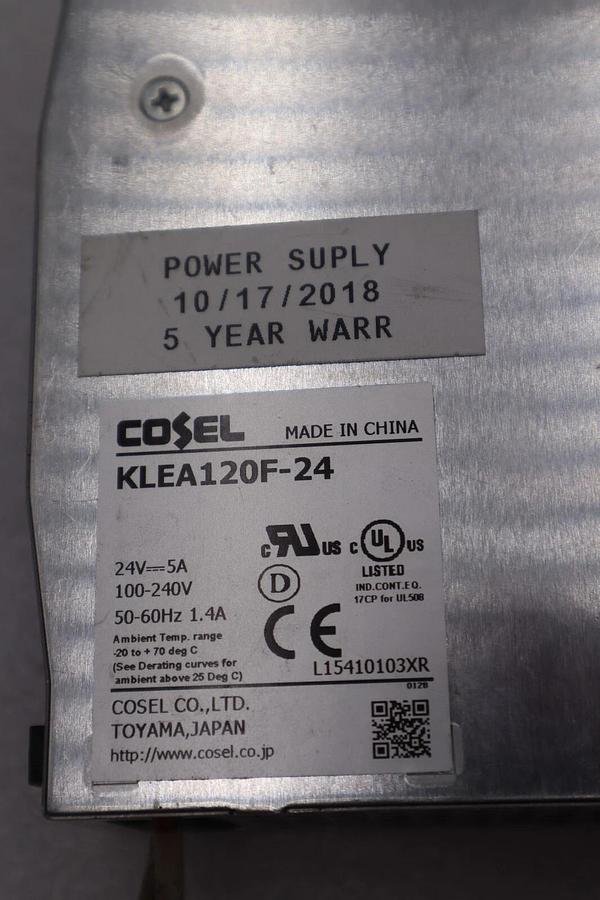Used Cosel KLEA120F-24 Switching Power Supply Module 100-240V 50-60Hz Used #K-2262