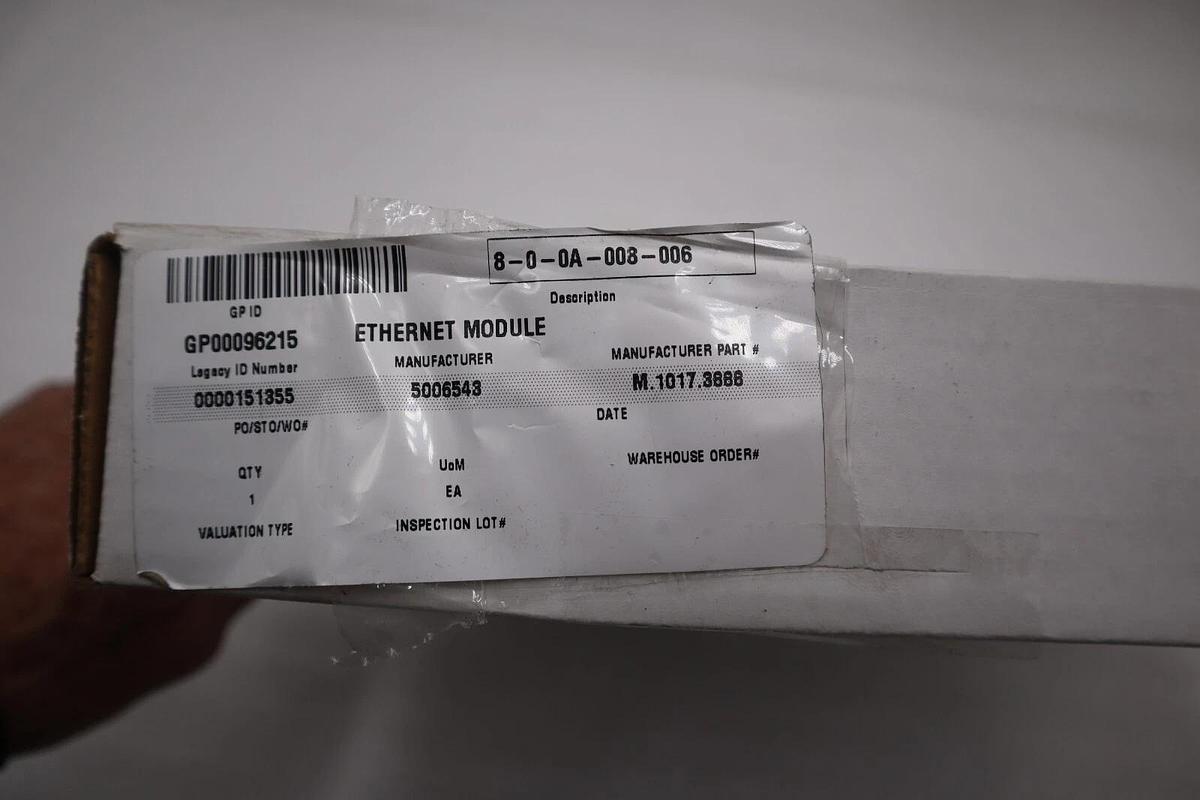 Used NEW Giddings & Lewis M.1017.3888 M10173888 MMC Ethernet Module STOCK 305-C