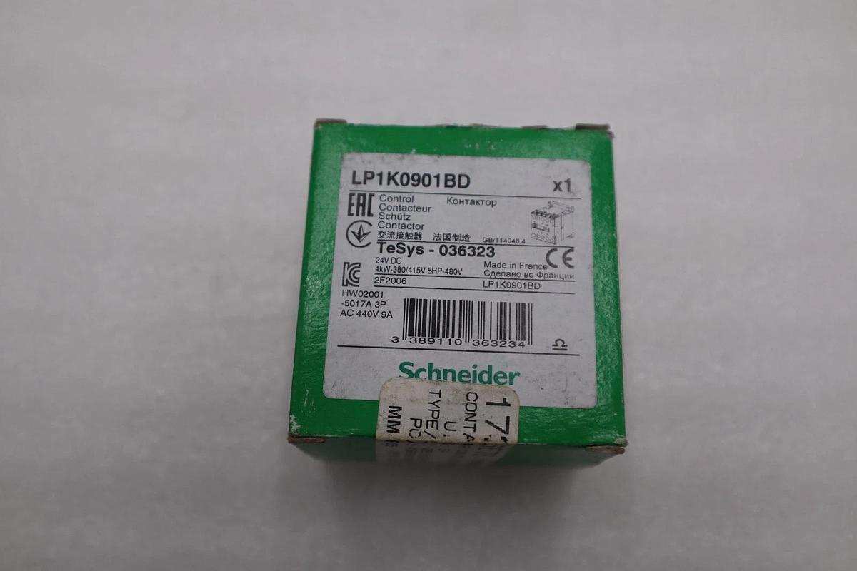 Telemecanique LP1K0901BD Contactor New in Box Stock H1317A