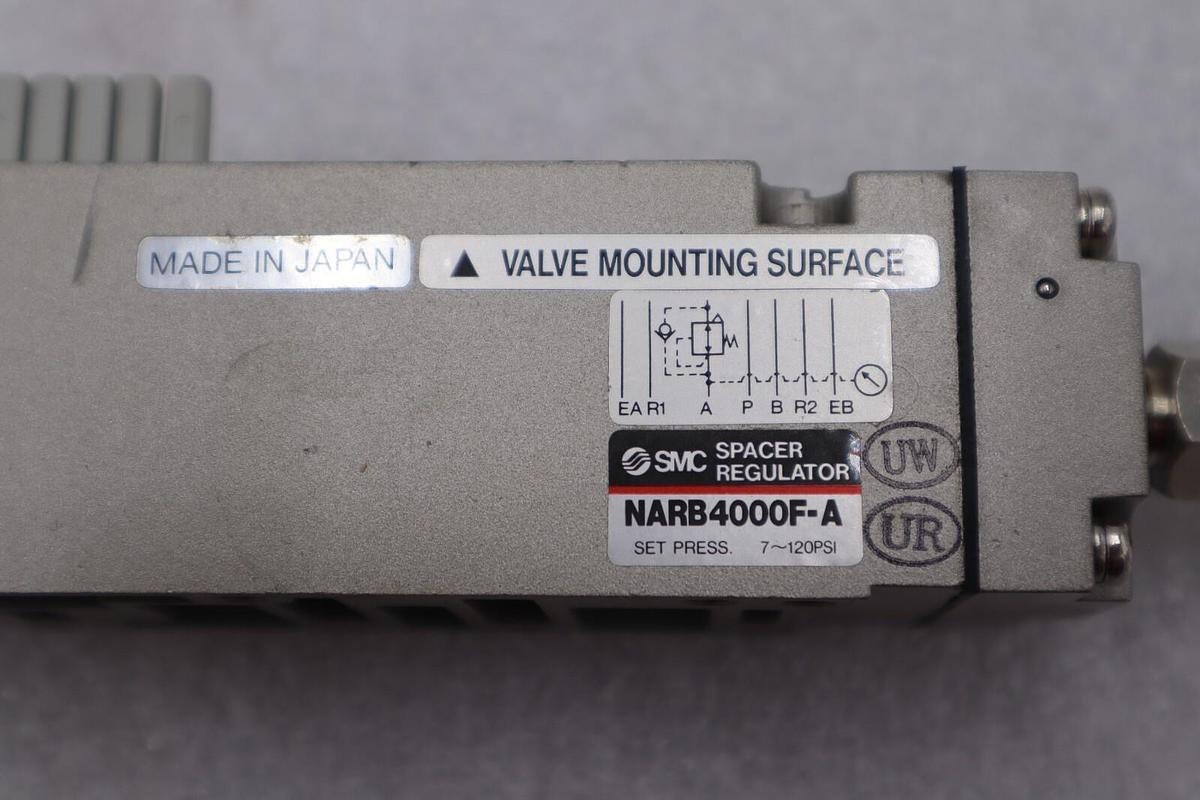 Used SMC SPACER REGULATOR NARB4000F-A / NARB4000FA STOCK 1665-A
