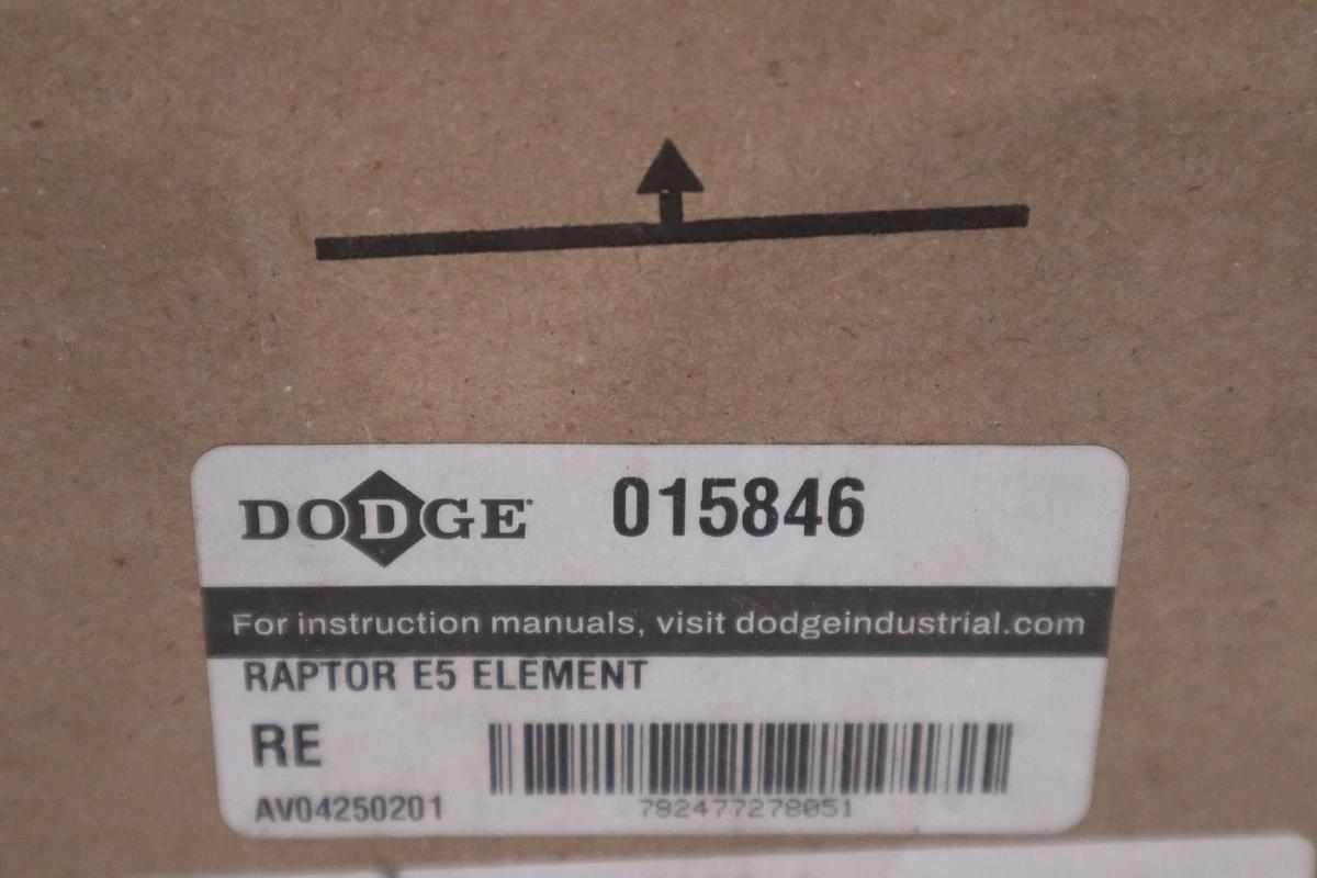 Used DODGE 015846 RAPTOR E5 ELEMENT - NEW UNIT - STOCK GF453A