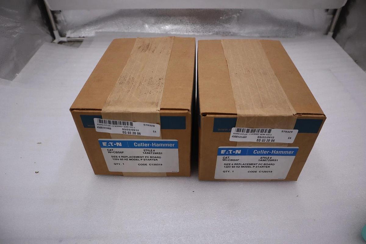 EATON CUTLER HAMMER W+CBS6F / WCBS6F NEW IN BOX SEALED UNIT STOCK G359