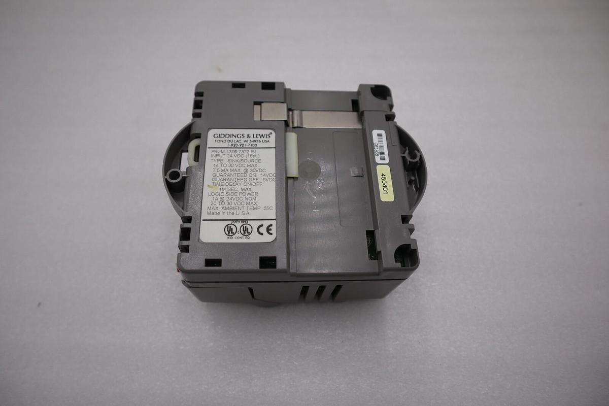 Used Giddings & Lewis M.1300.7372 R1 Input Module 24VDC SINK/SOURCE STOCK 5156A