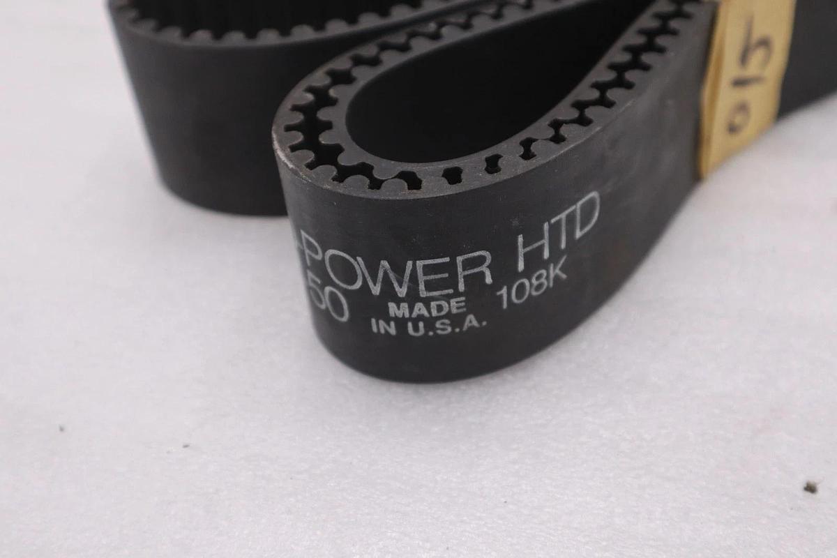 Used GATES 16008M50/1600-8M-50 HTD POWERGRIP TIMING BELT - NEW - STOCK M-12A