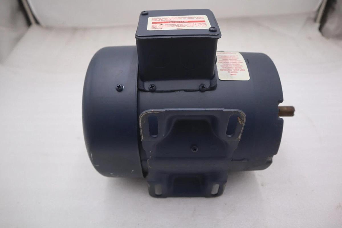 LEESON 110016 A6C17FB3G MOTOR 1/2 HP 115V STOCK #M-7