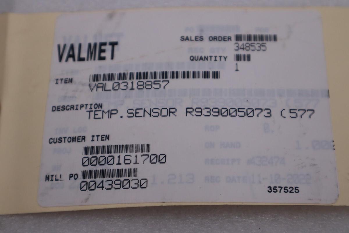 Used KROHNE Optitemp TRA-S11 Resistance (RTD) Temperature Assembly NEW STOCK G775