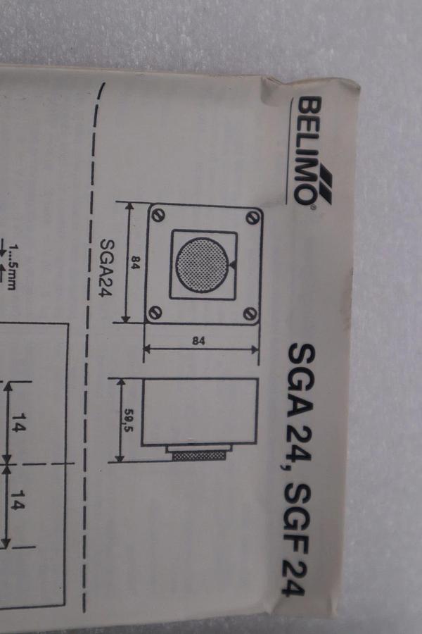Used Belimo SGA24 Wall Mount Positioner STOCK H1213A