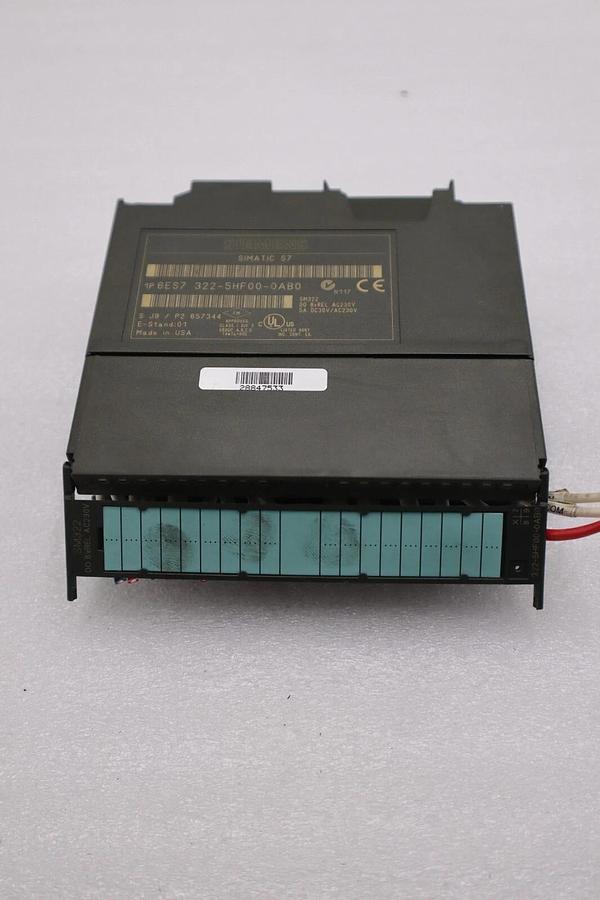 Used SIEMENS 6ES7 322-5HF00-0AB0 Output PLC Module STOCK K-671-C