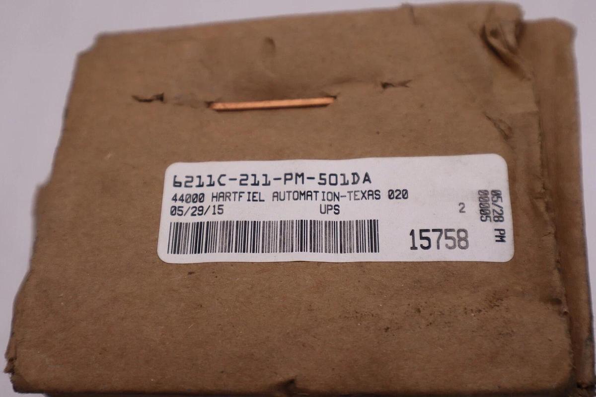 Used NEW MAC 6211C-211-PM-501DA SOLENOID VALVE 4-WAY SINGLE SOLENOID STOCK H296A